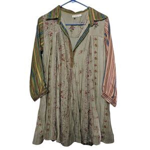 VRISA Multi color printed dress